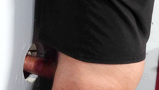 Glory Hole Action - I Said Shove That Cock Through For Some Raw, Uncut Fun