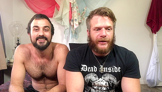 Bearded Hunks Mason Lear and Brian Bonds Get Wild and Dirty During Quarantine