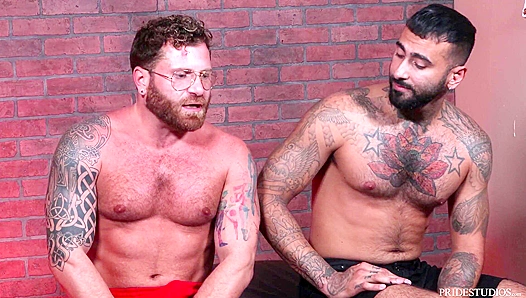 Riley Mitchell and Rikk York Savage BearbackFuck, Tatted Dicks Pumping Raw Juices