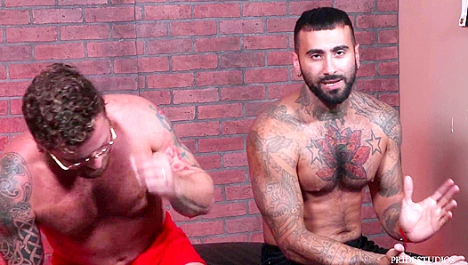 Riley Mitchell and Rikk York Savage BearbackFuck, Tatted Dicks Pumping Raw Juices