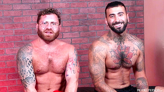 Riley Mitchell and Rikk York Savage BearbackFuck, Tatted Dicks Pumping Raw Juices