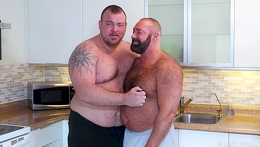 Bearback Action - Hunter Scott and Brad Kalvo Ride Each Other Wild and Raw