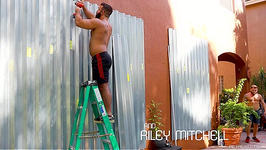 Bearback Action - Muscular Dudes Pounding Raw By The Pool