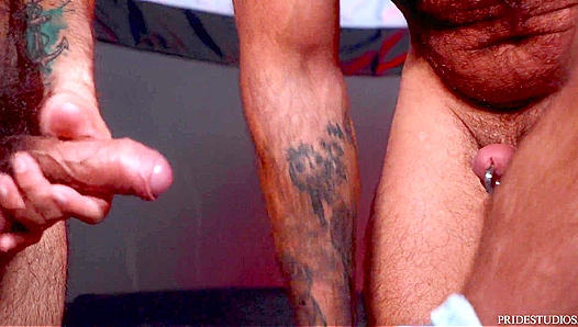 Beefy Bears Bearback, Grunting and Gagging, Dick Deep in Ass