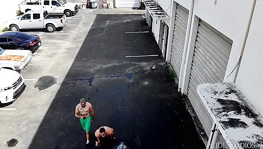 Shoves His Dick In The Loser’s Face After Crushing Him In The Gym