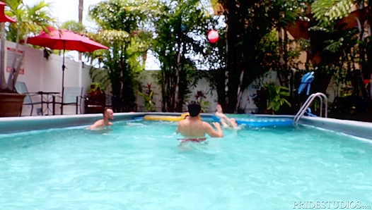 Pounds His Big Dick Into Tight Asses On Fucking Vacation