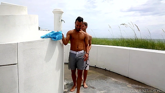 DylanLucas Got Me Rock Hard After Our Beach Walk, Needed to Fuck Him Bad
