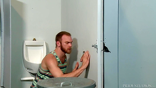 Glory Hole Newbie Gets Schooled Hard, Sucking Dick Like a Pro in No Time