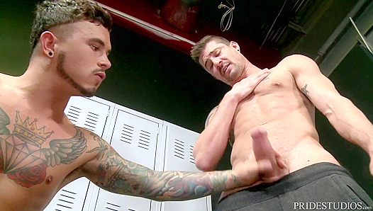 Big Dick Daddies Work Out, Get Freaky As Shit, Pounding Hard Core