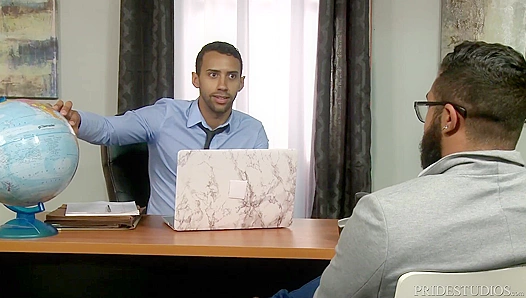 Two Fucking Hilarious Big-Dicked Latino Boys Sucking, Licking, and Pounding Each Other Raw