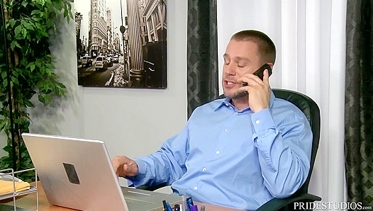 Daddy Pounds Latino Boyfriend Senseless During Quick Lunch Break Fucked