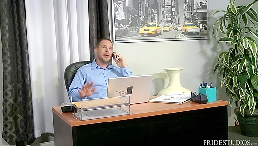 Daddy Pounds Latino Boyfriend Senseless During Quick Lunch Break Fucked