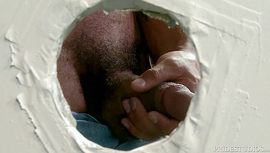 White Boy’s Big Dick Stretching Black Dude’s Tight Bubble Butt