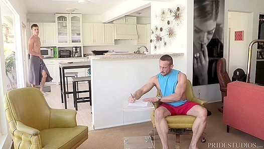 Shhh! But My Coach Daddy Pounds Me With His Big, Thick Cock So Hard I Scream