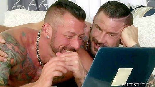 Hugh Hunter Pounds Matt Stevens’ Tight Ass into Submission