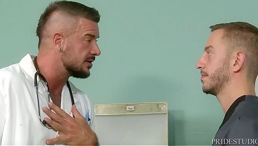 Doctor Pounds Nurse’s Ass, Shouting Dirty in Over 30 Action