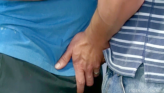 Cheaters Over 30 Get Caught Grinding and Pounding at the Gym