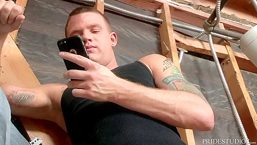 Watch Brandon Wilde Getting Fucked Hard by Daddys Thick Cock, Moaning Loud with Every Deep Thrust