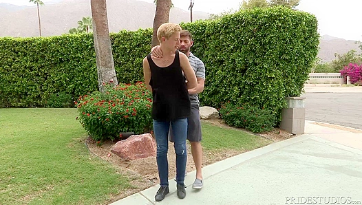 Cop Catches Twink DylanLucas Smoking, Rips His Jeans Off, and Pounds Him Raw