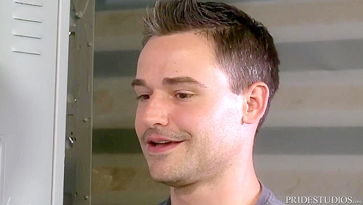Twink Gets Pounded by Hairy Daddy in Locker Room – DylanLucas Cums Hard