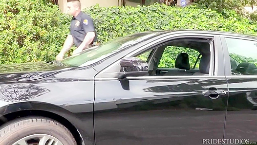 Cop Gets Roughly Ridden by Dylan Lucas and Trent Ferris