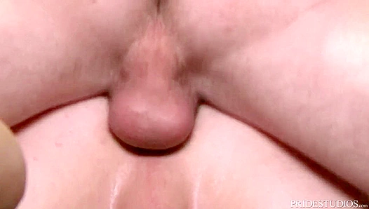 Threesome in a Warehouse with Extra Big Dicks Pounding Hard