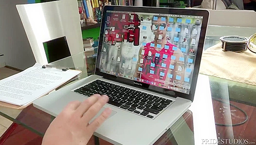 Twink DylanLucas Gets Pounded Hard by Older Hunk, Cocksucking Like a Pro