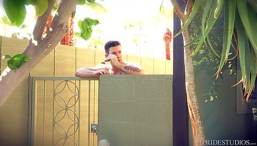 Voyeur DylanLucas Nails Twink Neighbor Hard Core