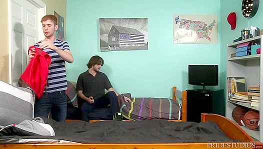 Two Cock Virgins Fucking Like Rabbits, Cursing Up a Storm, and Cumming Hard