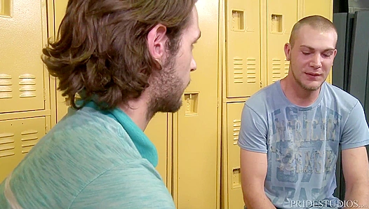 Cock Virgins Get Pounded Hard In The Locker Room For Their First Gay Experience