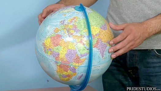 Cock Virgins Get Wild In Geography Class, Shitting Their Pants From Pure Pleasure