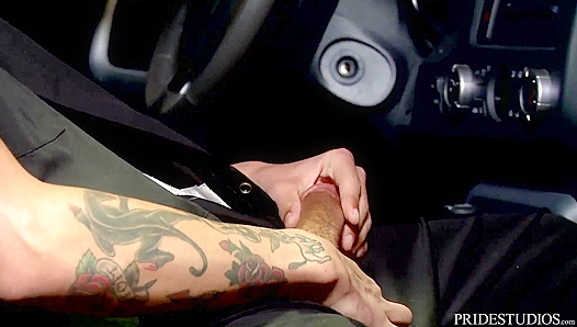 Massive Dicks Caught Wanking Hard On The Job Site