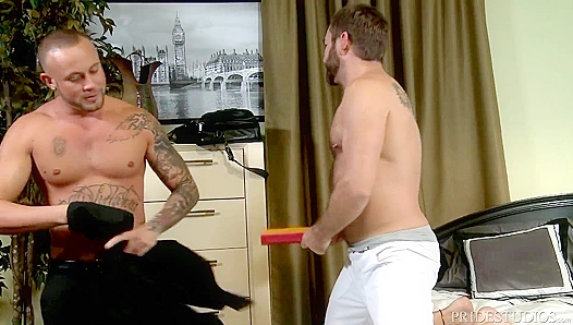 Dudes Over 30 Blow Off Steam After Work With Wild Fucking And Sucking