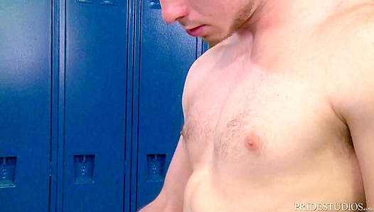 Cock Virgins Get Pounded Hard in Raging Locker Room Testosterone Fest