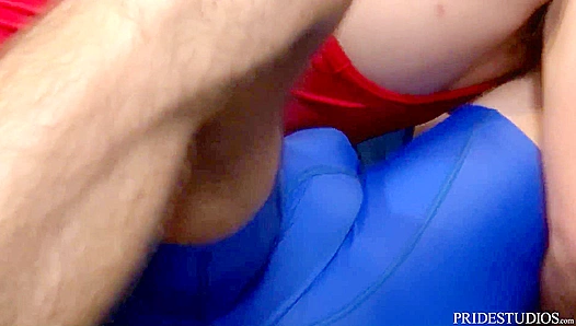 Ripped Dudes Pounding Horny Wrestlers into Submission