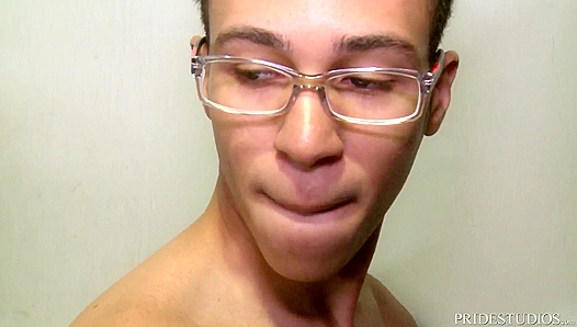 Cock Virgins Get Pounded in College Locker Room Blow Fest