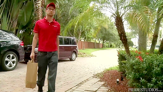 Massive Dicks Get Delivered - Pounding So Hard It Shakes the Fucking Bed