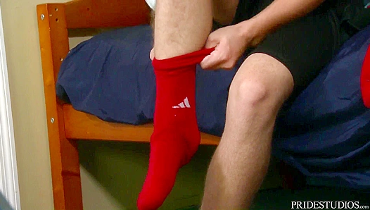 Circle Jerk Boys Load Up Pre-Game Protein Shake Action