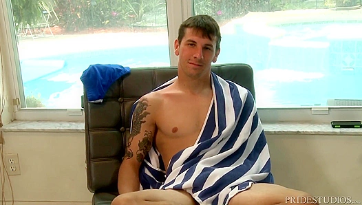 Huge Cocks in Tight Blue Swimsuits Getting Pounded Raw