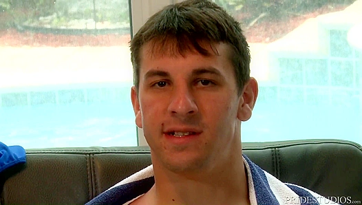 Huge Cocks in Tight Blue Swimsuits Getting Pounded Raw