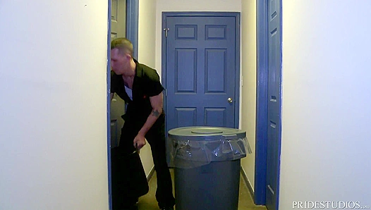 Dudes Over 30 Get Wild in the Janitor's Closet