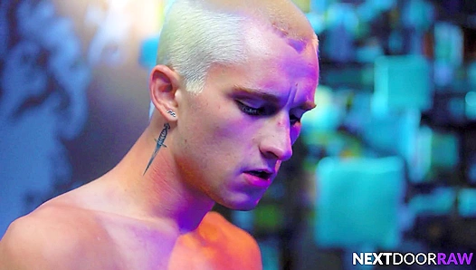 Horny Skinny Twink Gets Fucked Raw by Hunk Daddy Roman Todd and Theo Brady