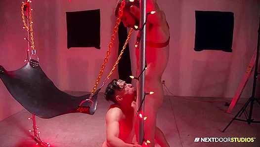 Savage X-Mas Blowout - Fisting, Swallowing, and Pounding Like Wild Anal Whore