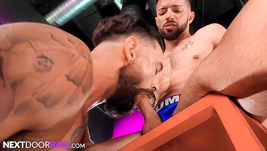Bearded Beast Fucks Tatted Jock Alpha Wolfe, Casey Everette NextDoorRaw Rawly