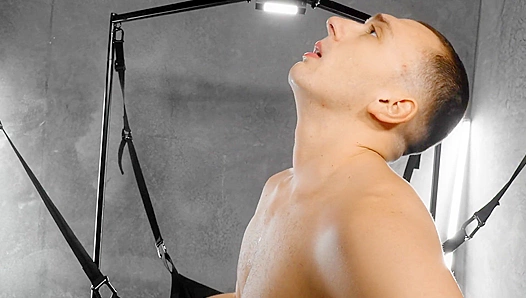 Ginger God Fucks the Shit Out of a One-Legged Sub Slut