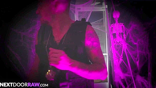 Fucked Raw in the Haunted House Dungeon, Twink Trevor Harris Gets Pounded Mercilessly