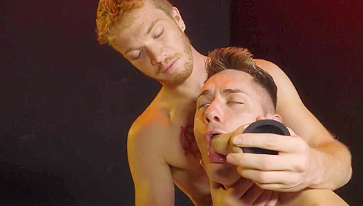 Savage Top Pounds Sub Raw With Dildo, Shattering His Ass