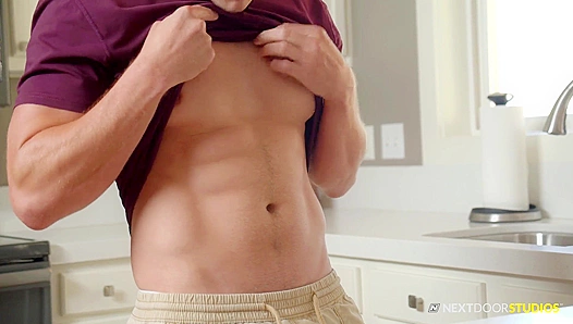 Jake Porter Getting Fucked Raw By His Sister’s Boyfriend, Moaning Loud and Begging for More