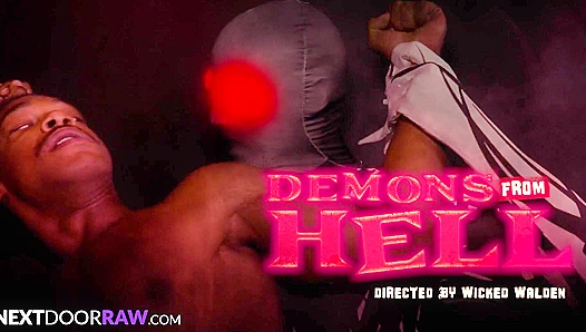 Adrian Hart Gets Fucked Raw and Hard, Taking Thick Demon Dick on Halloween Night