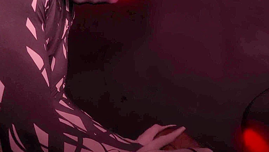 Adrian Hart Gets Fucked Raw and Hard, Taking Thick Demon Dick on Halloween Night